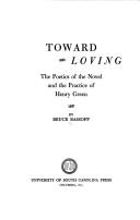 Cover of: Toward loving by Bruce Bassoff, Bruce Bassoff