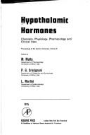 Cover of: Hypothalamic hormones: chemistry, physiology, pharmacology and clinical uses
