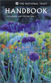 Cover of: The National Trust Handbook 2001 | Dittner L