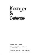 Cover of: Kissinger & detente