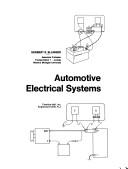 Cover of: Automotive electrical systems