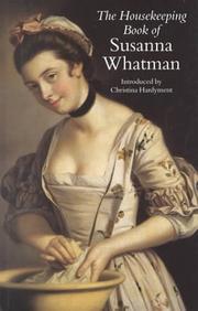 Cover of: The Housekeeping Book of Susanna Whatman