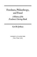 Cover of: Freedmen, philanthropy, and fraud by Carl R. Osthaus