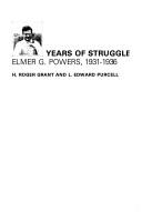 Years of struggle by Elmer G. Powers