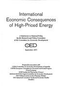 International economic consequences of high-priced energy by Committee for Economic Development.