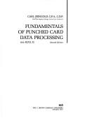 Cover of: Fundamentals of punched card data processing, with R.P.G. II by Carl Feingold