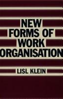 Cover of: New forms of work organisation