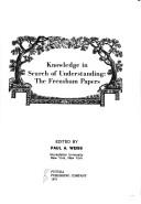 Cover of: Knowledge in search of understanding: the Frensham papers
