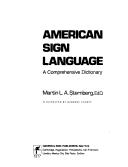 Cover of: American sign language concise dictionary by Martin L. A. Sternberg