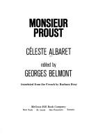 Cover of: Monsieur Proust