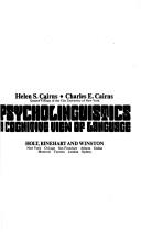 Cover of: Psycholinguistics | Helen Smith Cairns