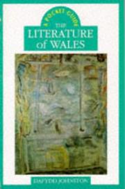 Cover of: The literature of Wales