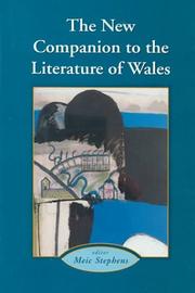 Cover of: The new companion to the literature of Wales