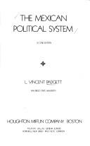 Cover of: The Mexican political system by Leon Vincent Padgett