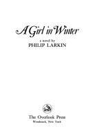 A girl in winter by Philip Larkin, P. Larkin
