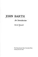 Cover of: John Barth: an introduction