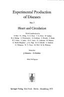 Cover of: Experimental production of diseases