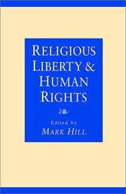 Cover of: Religious Liberty and Human Rights