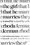 Cover of: The girl that he marries by Rhoda Lerman