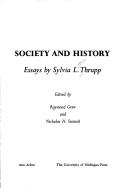 Cover of: Society and history: essays