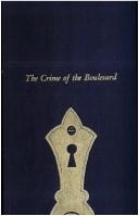 Cover of: The crime of the boulevard