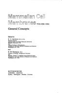 Cover of: Mammalian cell membranes
