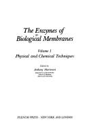 Cover of: The Enzymes of biological membranes by edited by Anthony Martonosi.
