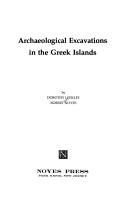 Cover of: Archaeological excavations in the Greek islands