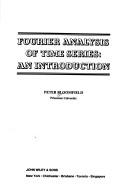 Cover of: Fourier analysis of time series by Peter Bloomfield
