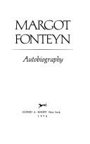 Cover of: Margot Fonteyn: autobiography.