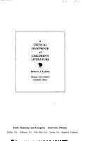 Cover of: critical handbook of children