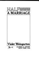 Cover of: Half a marriage