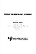 Cover of: Analysis of flow in pipe networks by Roland W. Jeppson