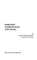 Cover of: Marlowe, Tamburlaine, and magic