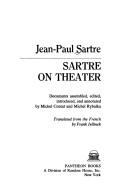 Cover of: Sartre on theater