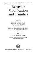 Cover of: Behavior modification and families by Banff International Conference on Behavior Modification 1974.