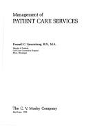 Cover of: Management of patient care services