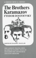 Cover of: The brothers Karamazov by Фёдор Михайлович Достоевский, Фёдор Михайлович Достоевский