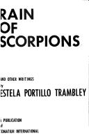 Rain of scorpions and other writings by Estela Portillo Trambley