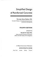 Simplified design of reinforced concrete by Parker, Harry