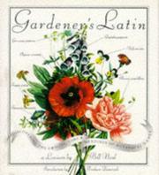 Cover of: Gardener's Latin by Bill Neal