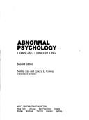 Cover of: Abnormal psychology ; changing concepts