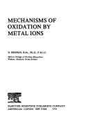 Cover of: Mechanisms of oxidation by metal ions