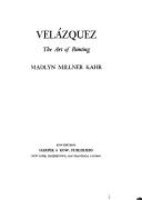 Cover of: Velázquez by Madlyn Millner Kahr