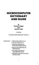 Microcomputer dictionary and guide by Charles J. Sippl