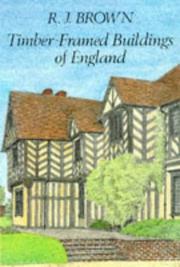 Cover of: Timber Framed Buildings in England