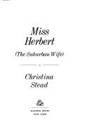 Cover of: Miss Herbert (the suburban wife)