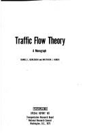 Cover of: Traffic flow theory: a monograph