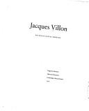 Cover of: Jacques Villon