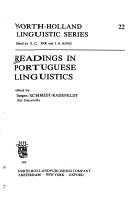 Cover of: Readings in Portuguese linguistics